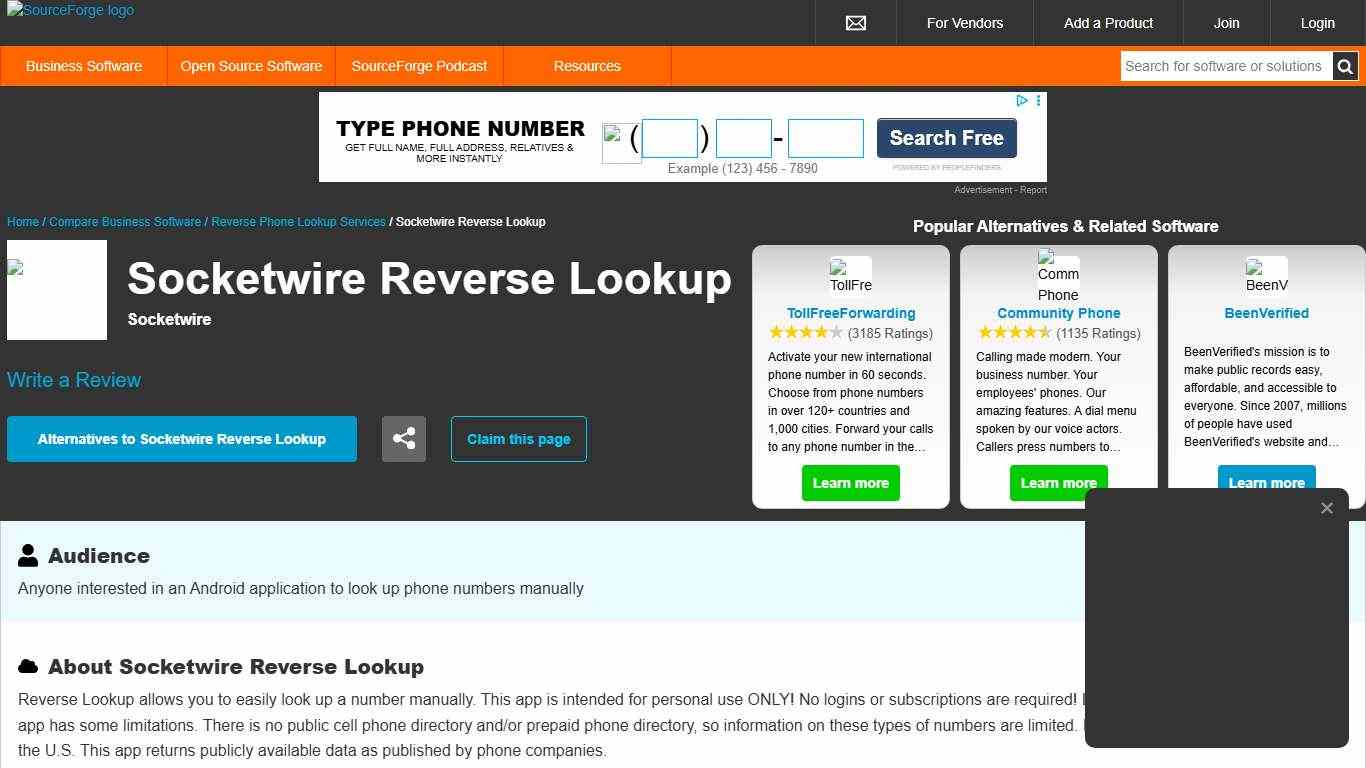 Socketwire Reverse Lookup Reviews in 2026
